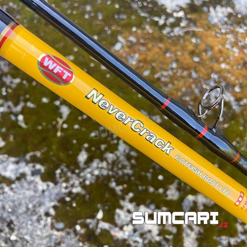 .WFT prut Never Crack Catfish Boat LTC 1 2.10m 250-1000g, 2 díl