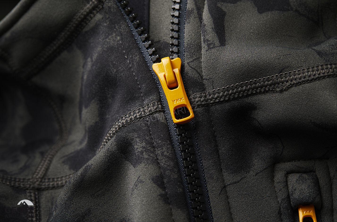 Geoff Anderson mikina HOODY3 black/leaf, vel. XL