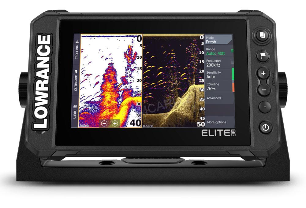 Lowrance ELITE FS 7, sonda ActiveImaging 3v1 | ZDARMA držák sondy, baterie s nabíječkou