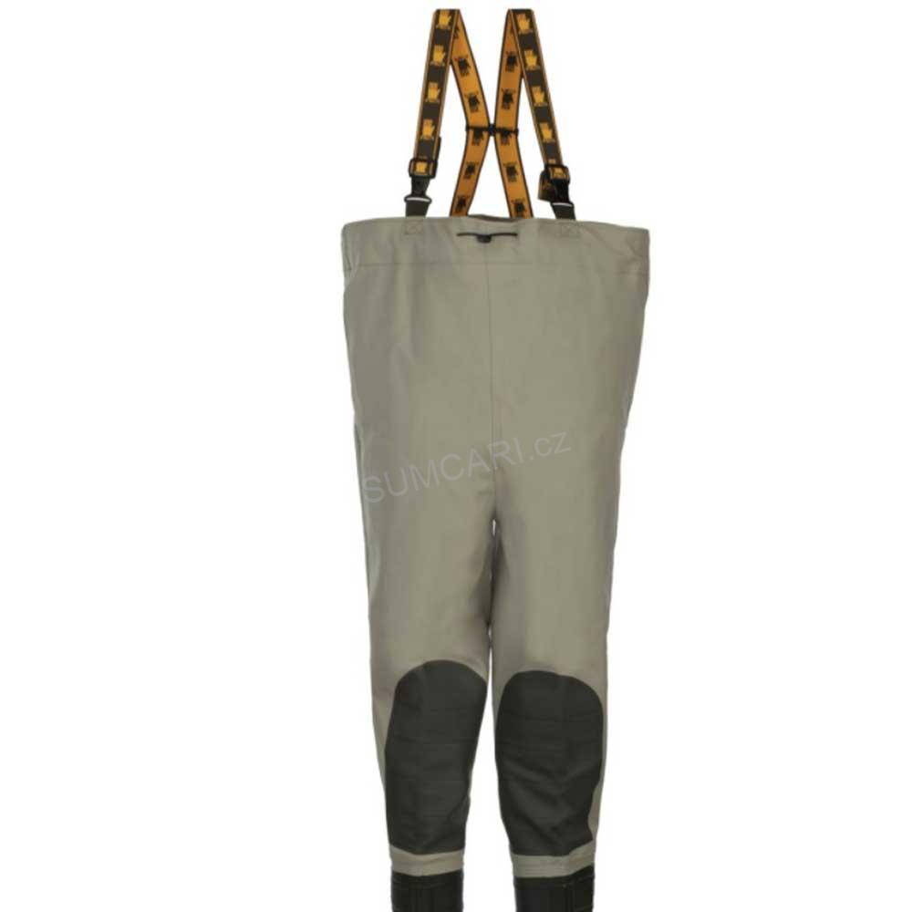 PROS rybářské prsačky SBP01 PVC PREMIUM šedé, vel. 41