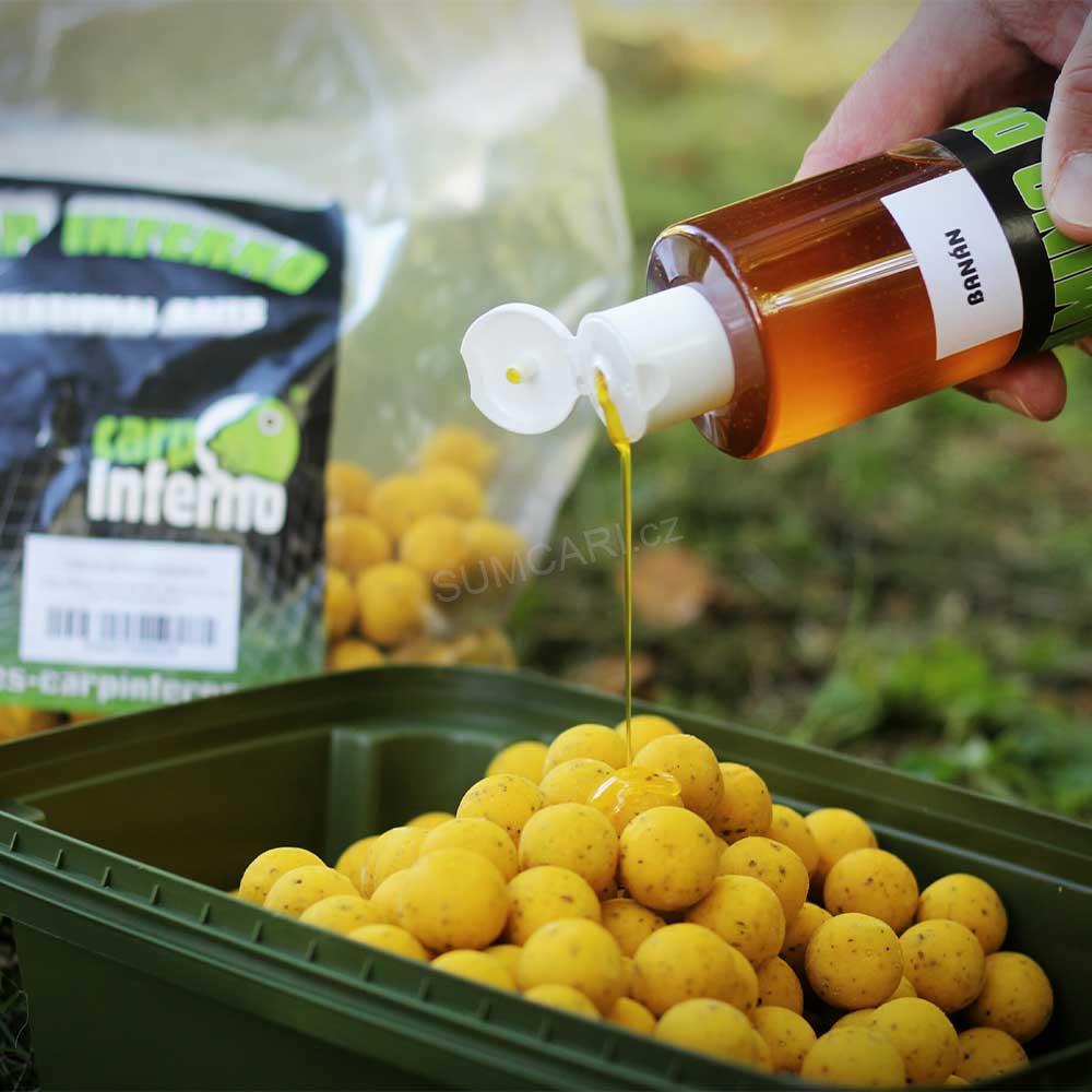 Carp Inferno boilies Light Line 3kg + 250ml Booster BANÁN