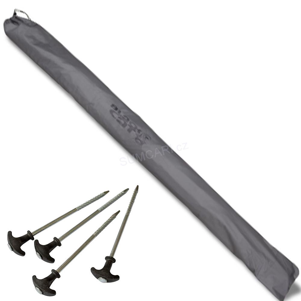 Black Cat Extreme oval umbrella 345cm