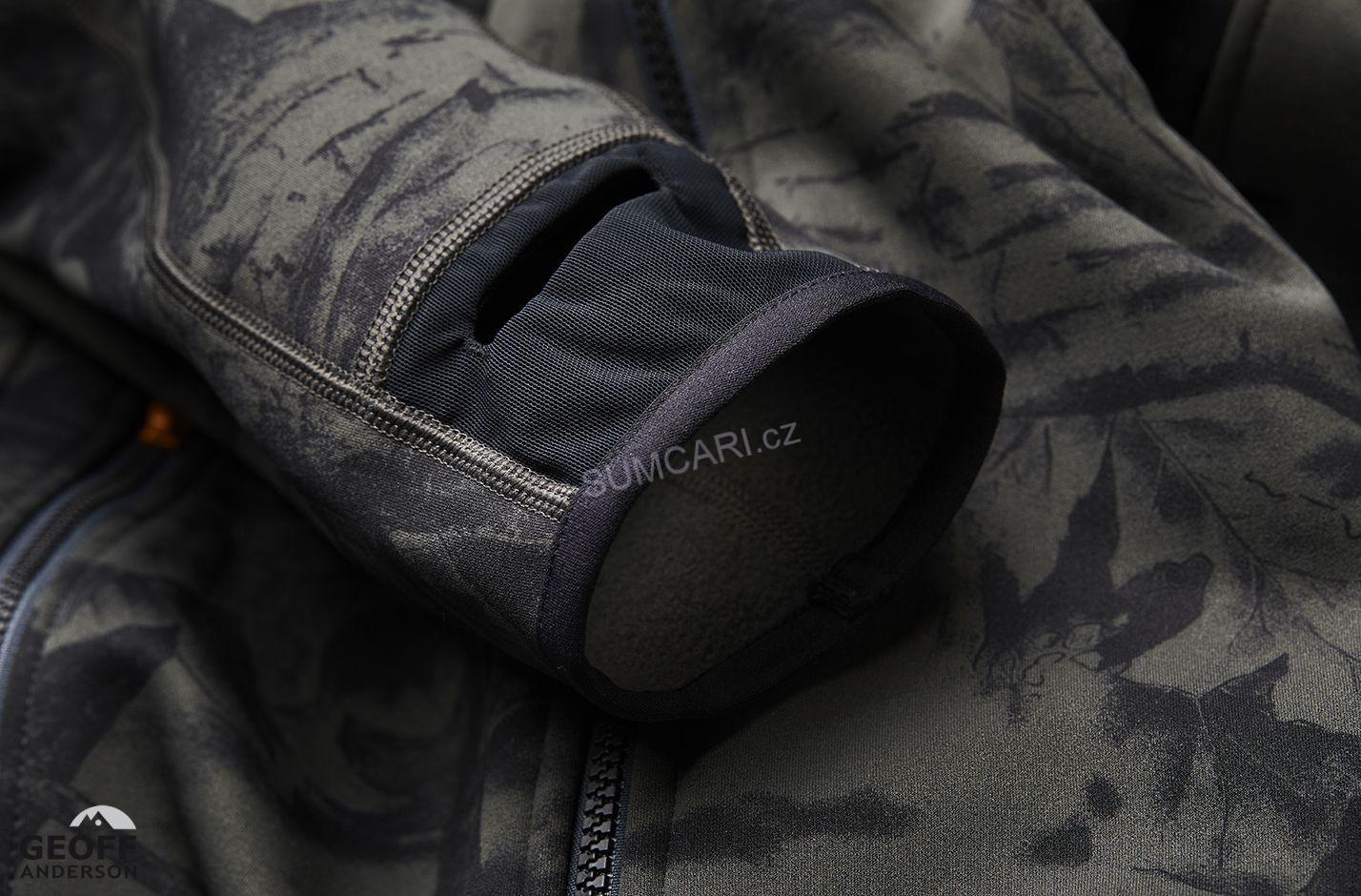 Geoff Anderson mikina HOODY3 leaf, vel. XXL