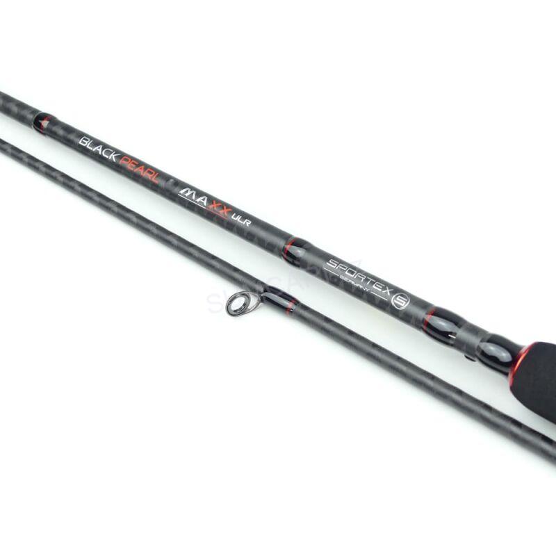 Sportex prut Black Pearl MAXX Ultra Light 2.10m 2-9g, 2 díl