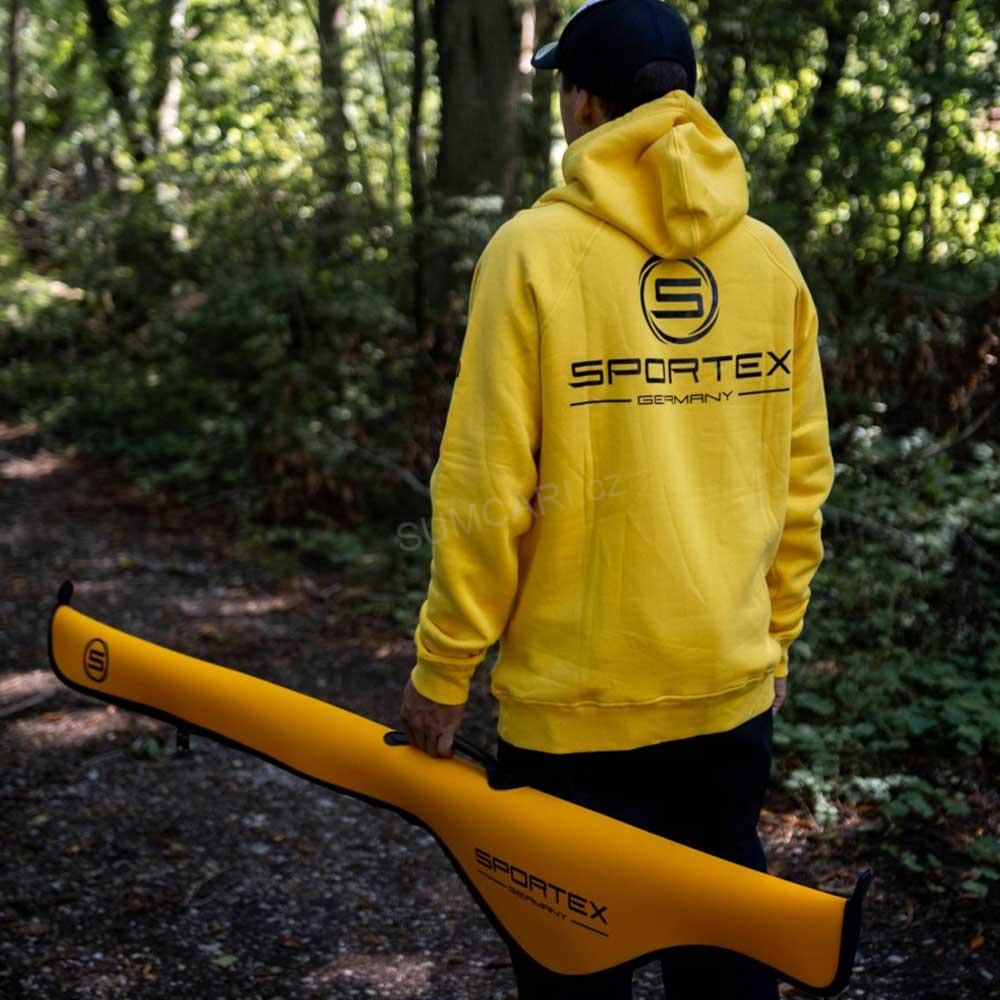 Sportex EVA pouzdro na prut žluté, 115cm
