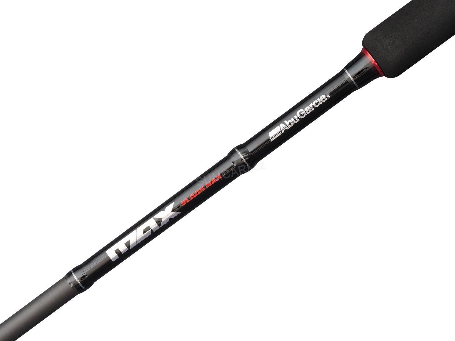 Abu Garcia set Black Max 2.44m 10-30g, 2 díly + RN Black Max 2500 + šňůra