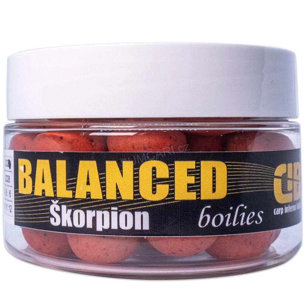 Carp Inferno Balanced Boilie Škorpion 200ml, 20mm