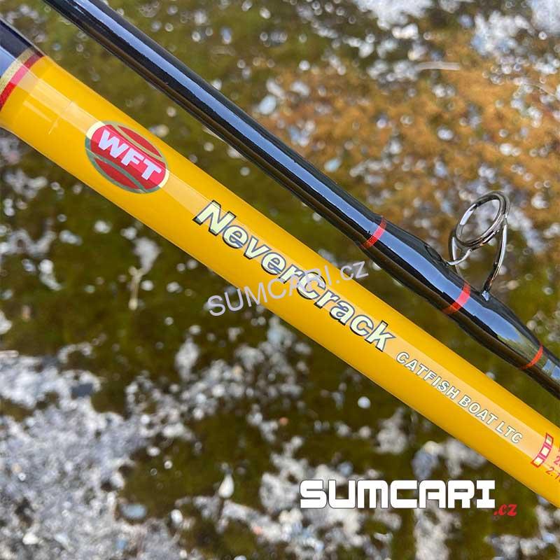 WFT sumcové pruty Never Crack Catfish Boat LTC1 3.00m 250-1000g, 1+1 za výhodnou cenu