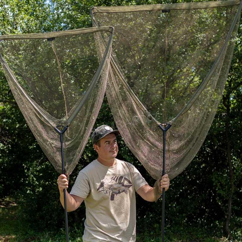 Giants fishing podběrák Carp Landing Net Gaube 42, 100 x 100cm, 180cm