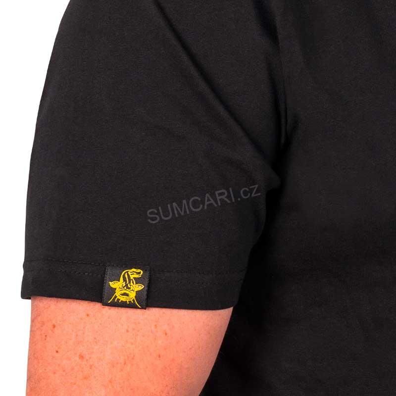 Black Cat tričko CHASE Dreams Black Tee, vel. L