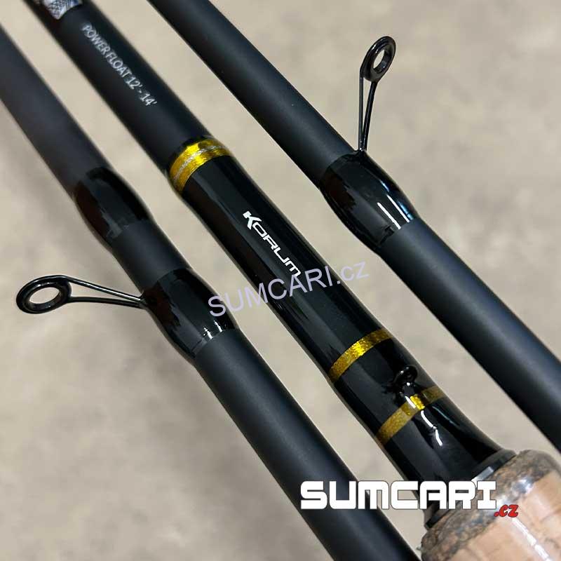 Korum prut Glide Power Float 12-14ft 4.20m 10-25g, 3+1 dílný