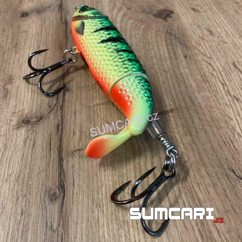 MadCat hladinový wobler Cat Plopper Floating Roach, 16cm, 55g