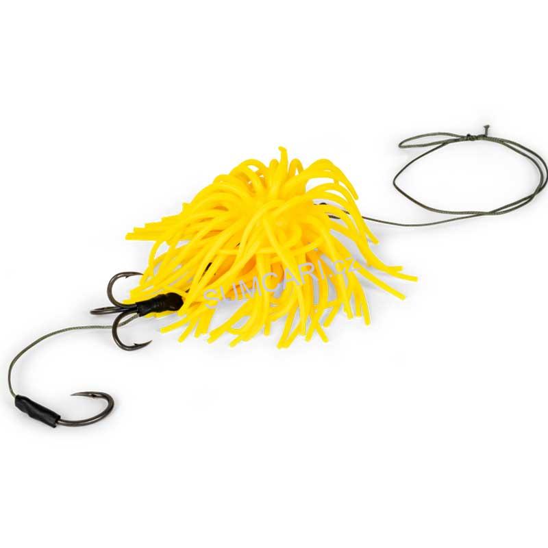Black Cat chobotnice Real Worm teaser Yellow, 120g