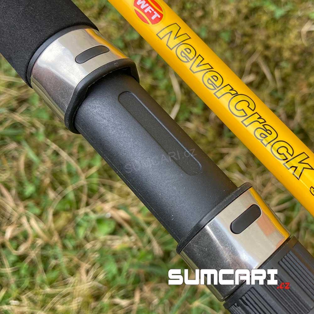 WFT Never Crack Heavy spin travel 2.60m 100-400g, 5díl
