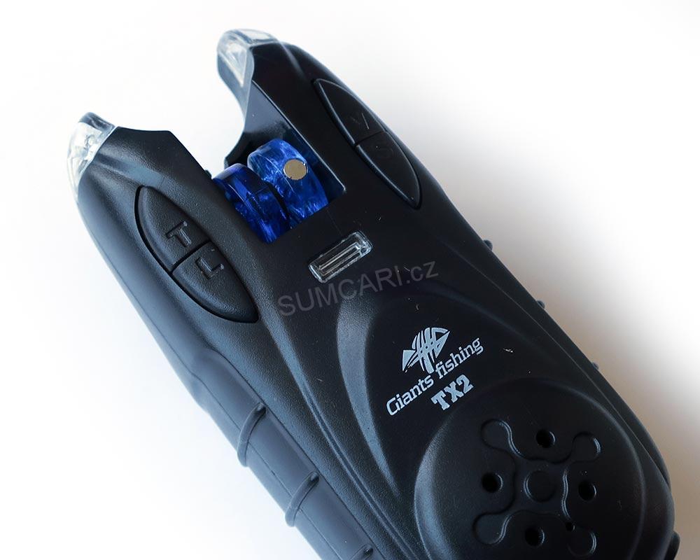 Giants Fishing sada hlásičů Wireless Set TX2 3+1