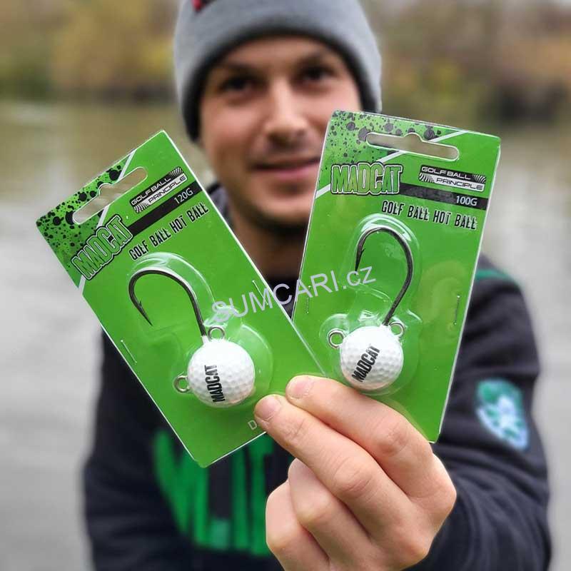 Madcat fireball Golf Ball Jighead, 100g