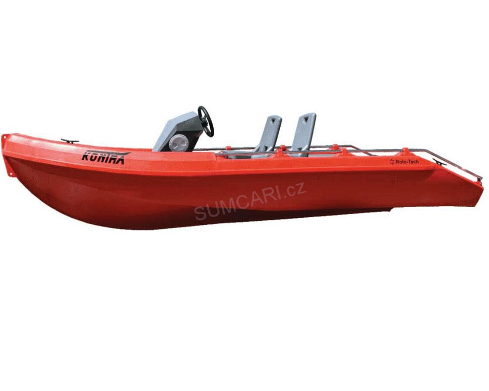 Rybářská plastová loď Kontra 450