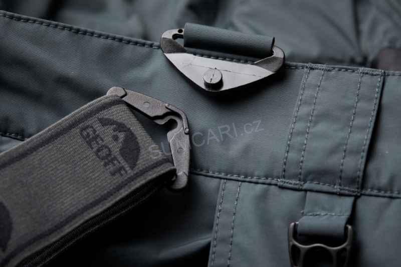 Geoff Anderson kalhoty Barbarus Asim tmavě šedé, vel. XXXL