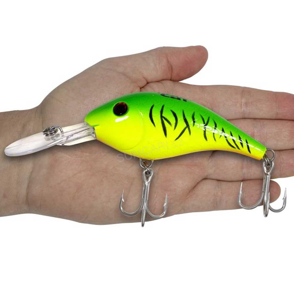 Black Cat wobler Cranker firetiger, 50g 16cm