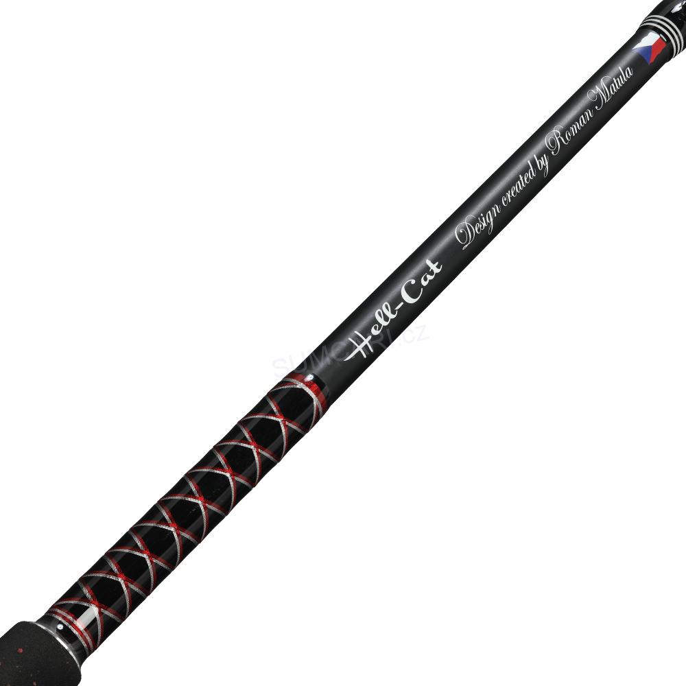 Hell-Cat prut Kronoss Bestia Black Edition 3.10m 600-1000g, 2 díl