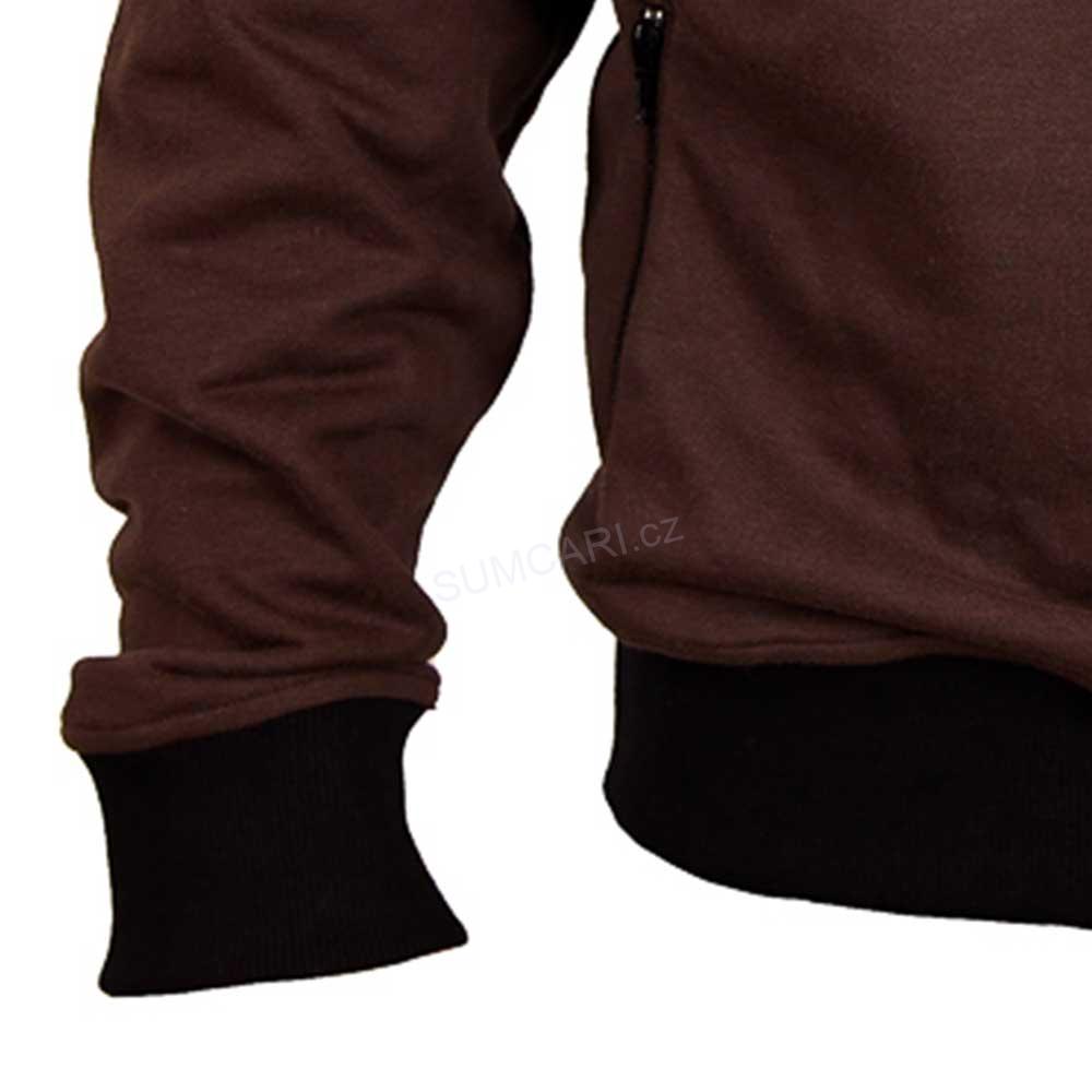 Carpstyle mikina Brown Forest Hoodie, vel. XXL