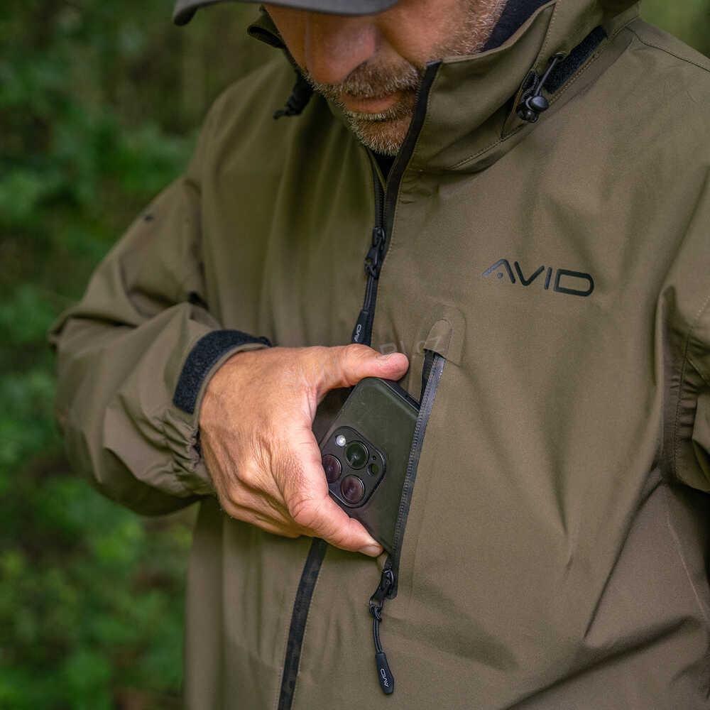 Avid Carp rybářská bunda Hydro-Force 20k Full Zip Jacket, vel. L