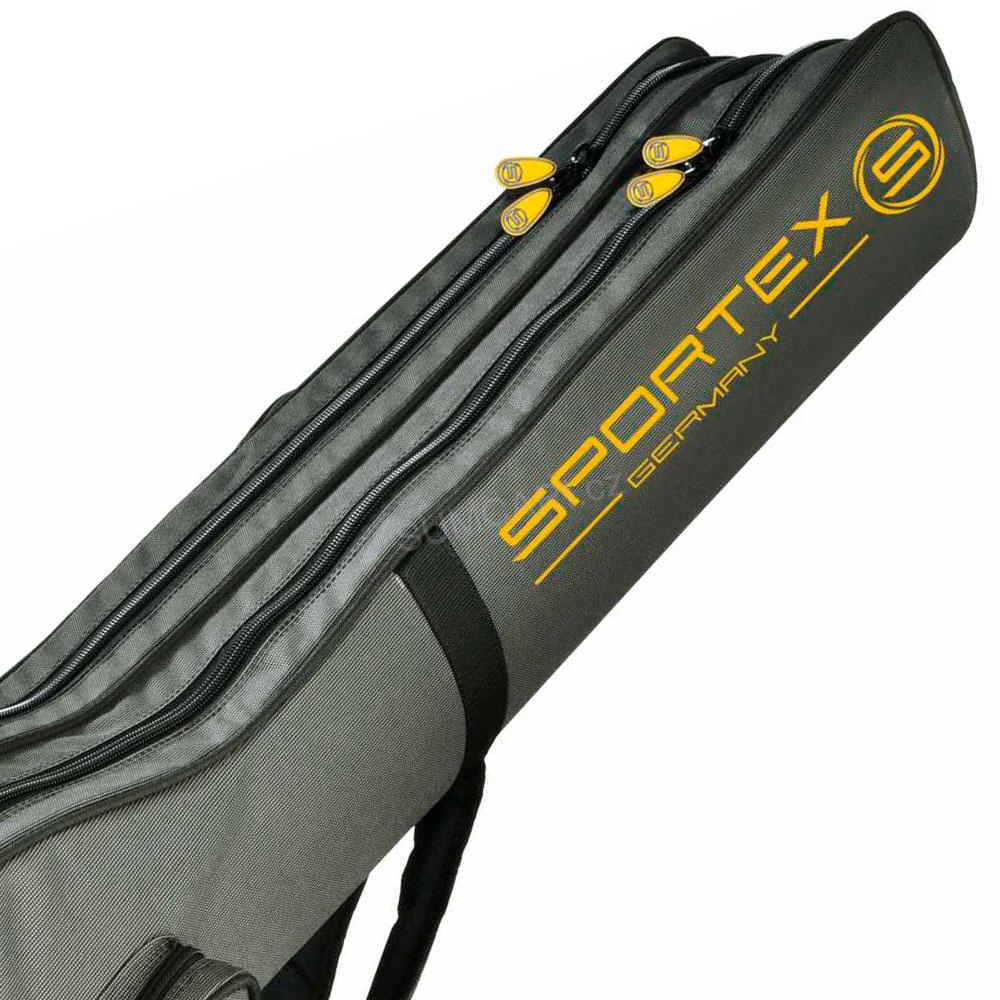Sportex pouzdro dvoukomorové pro 2 - 4 pruty Super Safe V NEW, 1.50m