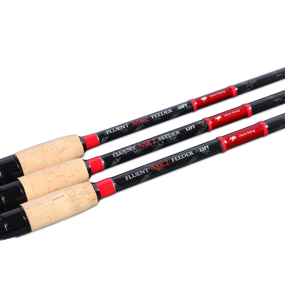 Giants fishing prut Fluent MK2 Feeder 11ft 3.30m 90g + naviják Gaube FD 4000