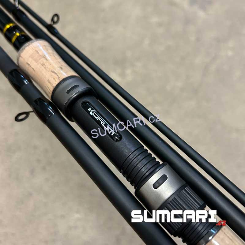 Korum prut Glide Power Float 12-14ft 4.20m 10-25g, 3+1 dílný