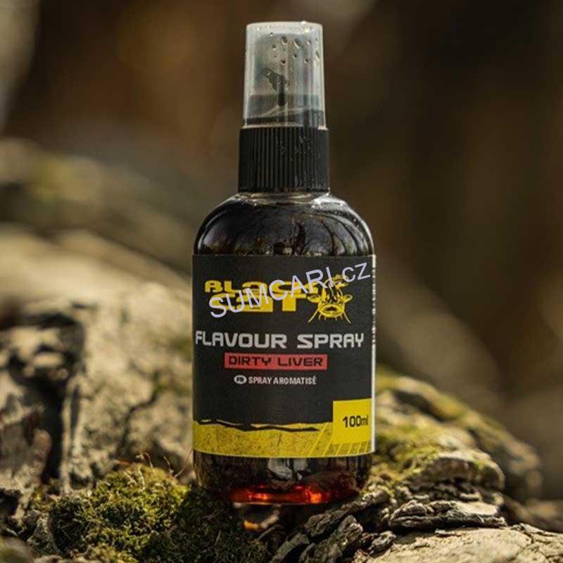 Black Cat dip Flavour Spray Dirty Liver ,,špinavá játra" 100ml