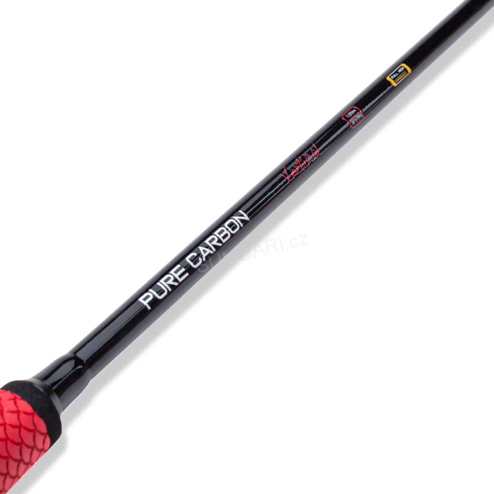 Uni Cat prut Pure Carbon Vertical 1.85m 250g, 1 díl