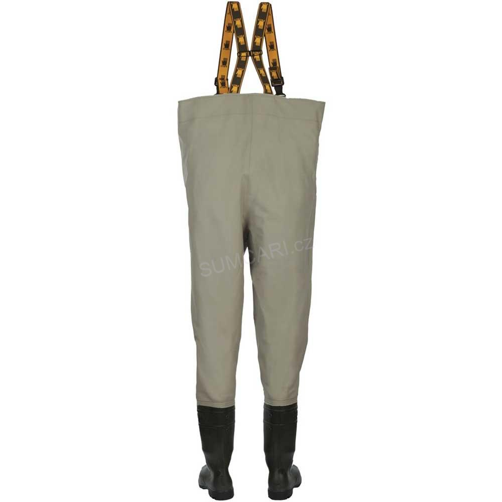 PROS rybářské prsačky SBP01 PVC PREMIUM šedé, vel. 42