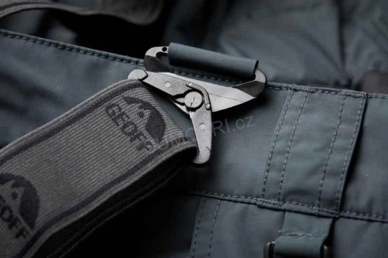 Geoff Anderson kalhoty Barbarus Asim tmavě šedé, vel. XXXL