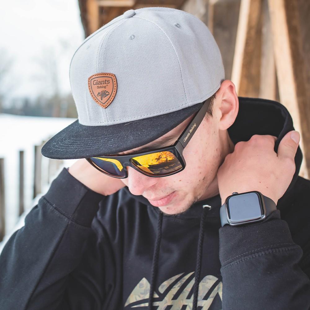Giants fishing kšiltovka Flat Cap Grey/Black