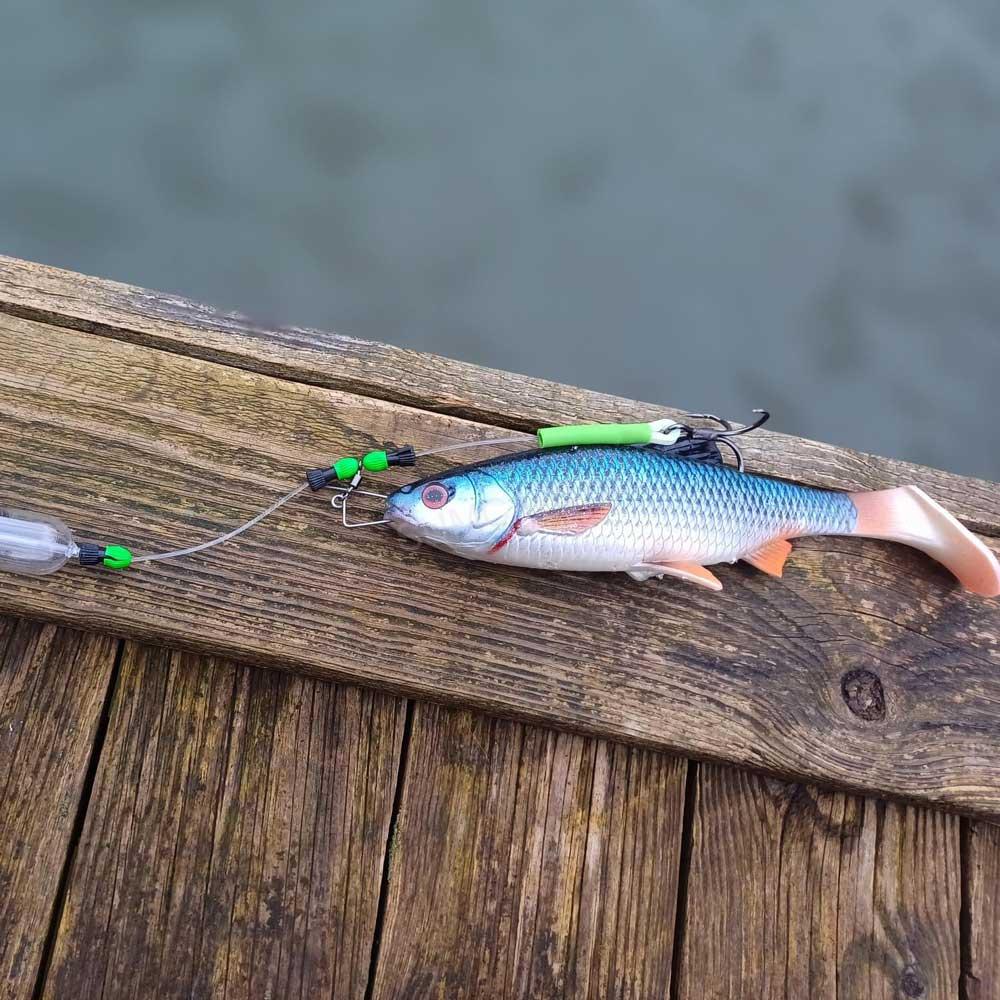 MadCat návazec na sumce ADJUSTA Profi River Rig Nose Clip single hook 20g 6/0
