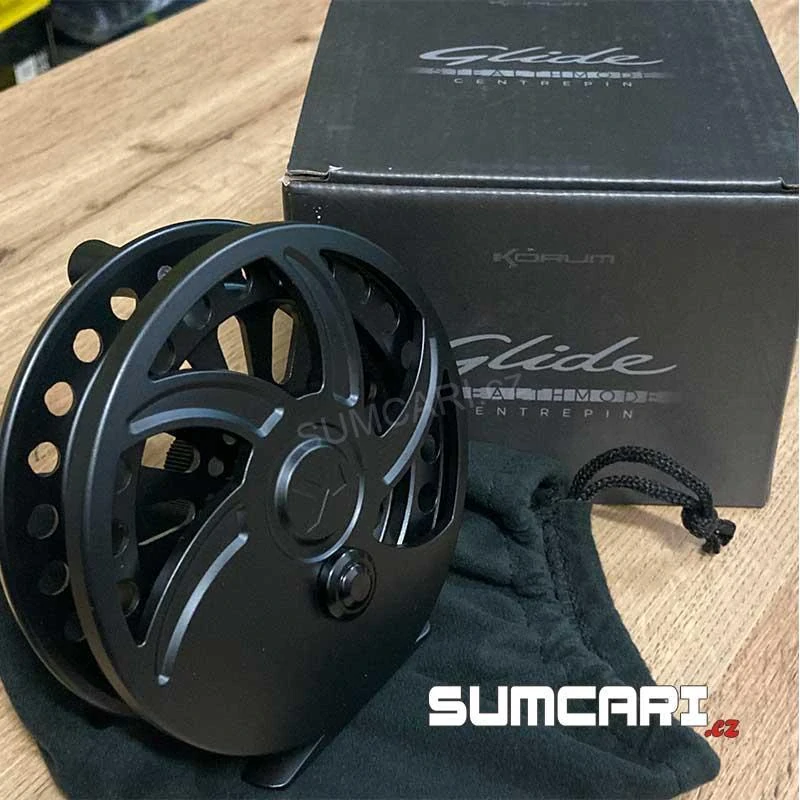 Korum naviják Glide Stealthmode Centrepin