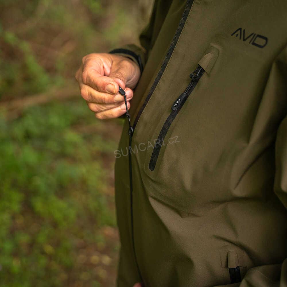 Avid Carp rybářská bunda Hydro-Force 20k Full Zip Jacket, vel. L