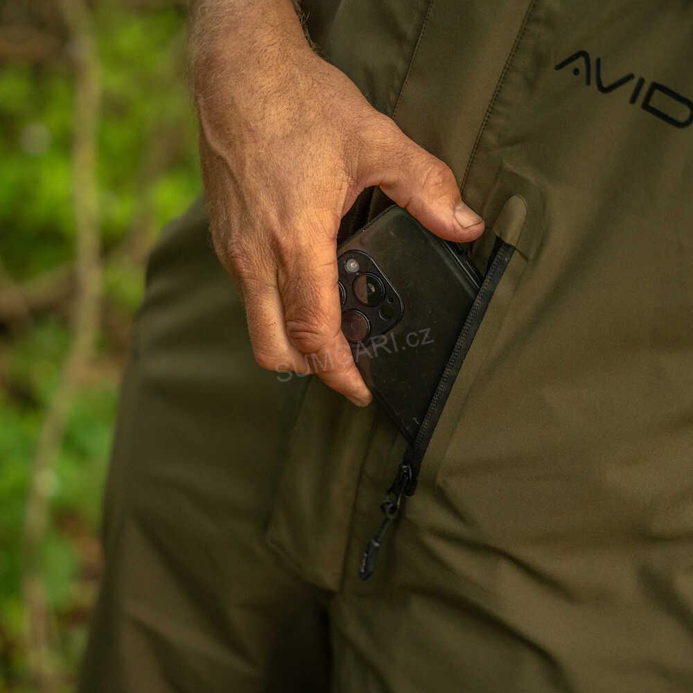 Avid Carp rybářské kalhoty Hydro-Force 20k Salopettes, vel. XL