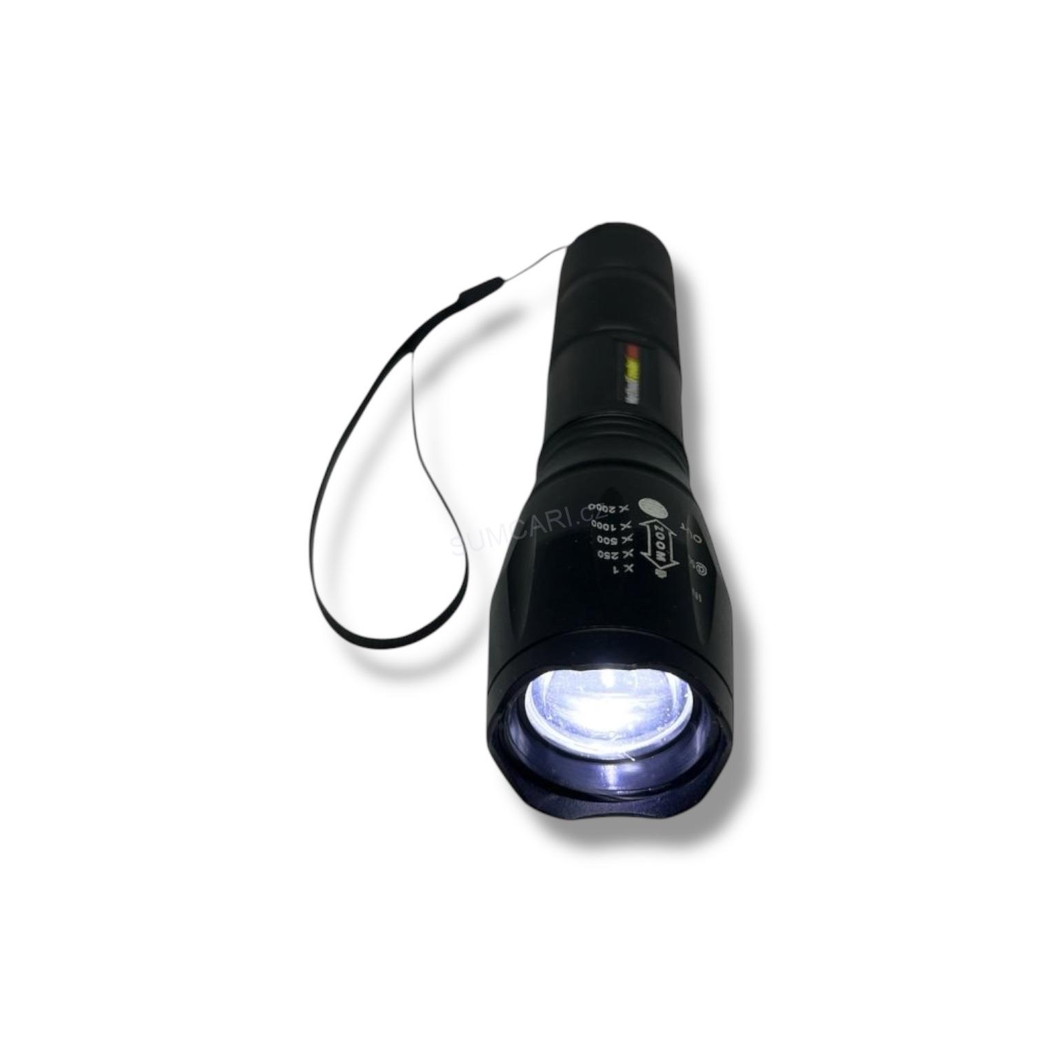 Svítilna nabíjecí Smart Power Light Zoom LED - 4 barvy svícení
