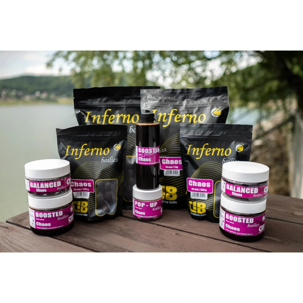 Carp Inferno Pop - up Boilies Chaos 16mm, 150ml