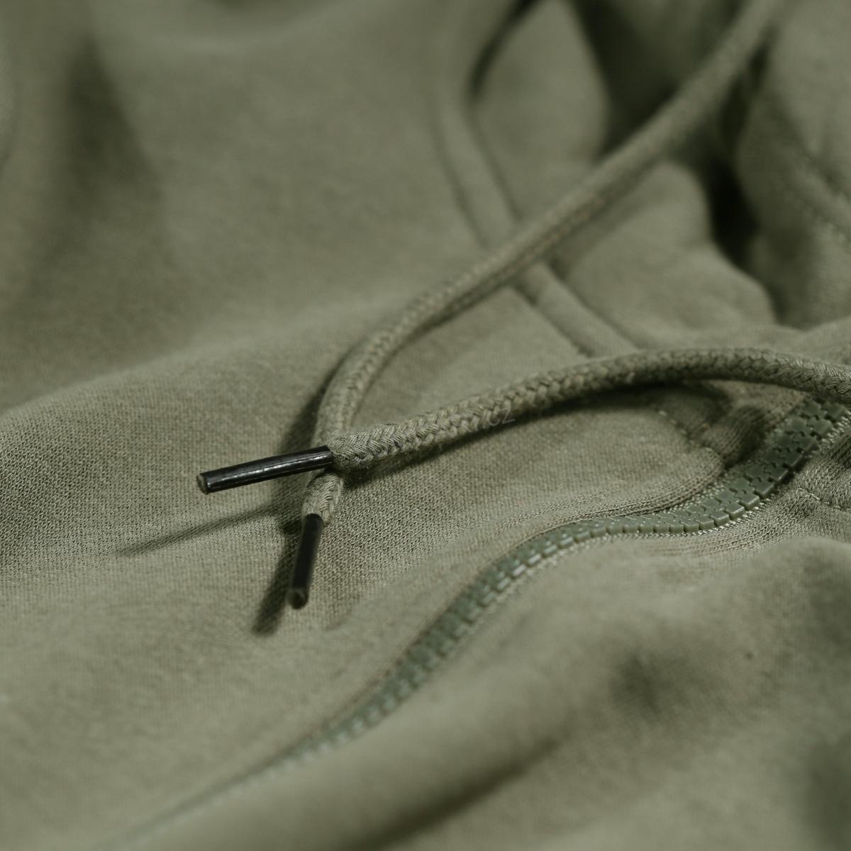 JRC mikina ZIPPED Hoody Green, velikost XL