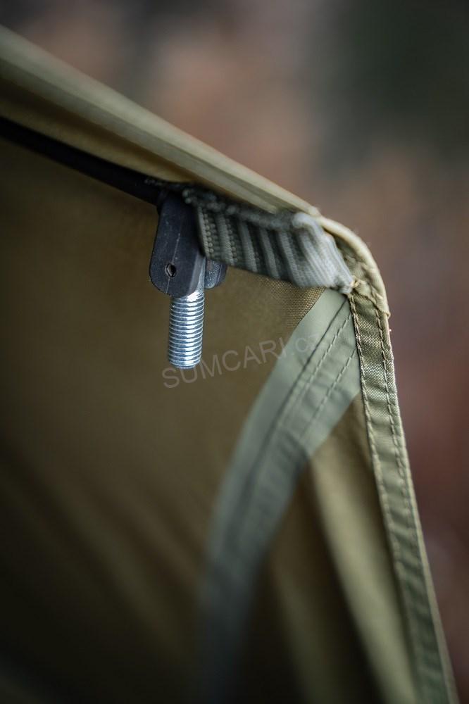 Korum rybářský přístřešek Progress - Graphite Brolly Shelter 50"