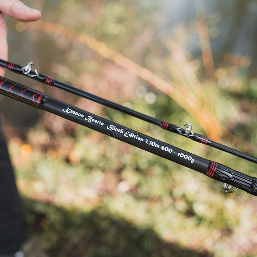 Hell-Cat prut Kronoss Bestia Black Edition 3.10m 600-1000g, 2 díl