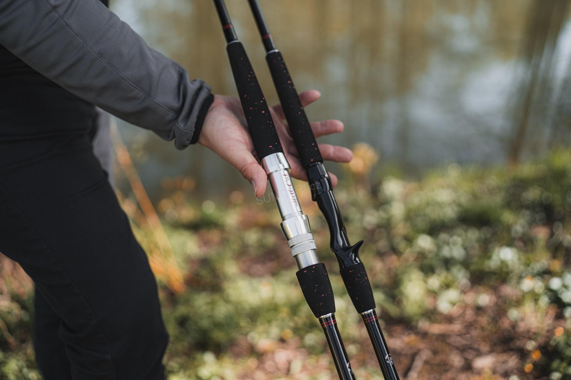 Hell-Cat prut Black Vertical Casting 1.70m 180-250g, 1 díl