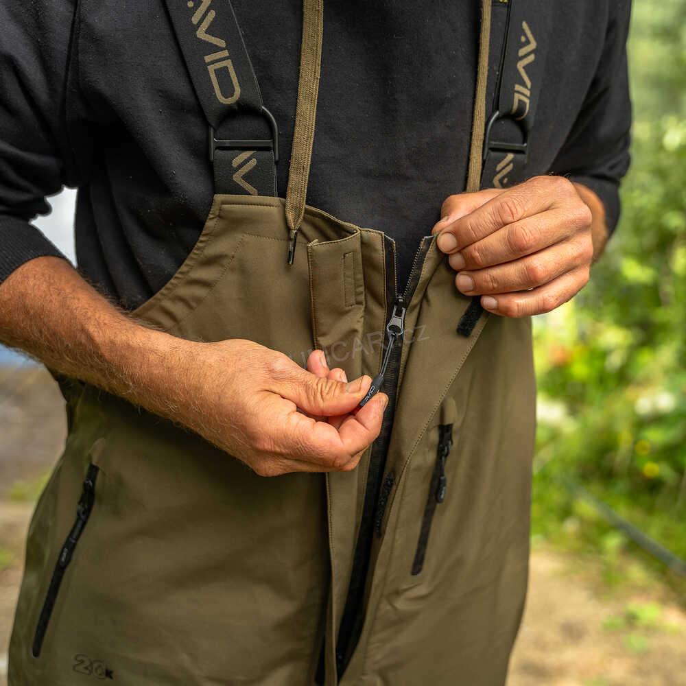 Avid Carp rybářské kalhoty Hydro-Force 20k Salopettes, vel. M