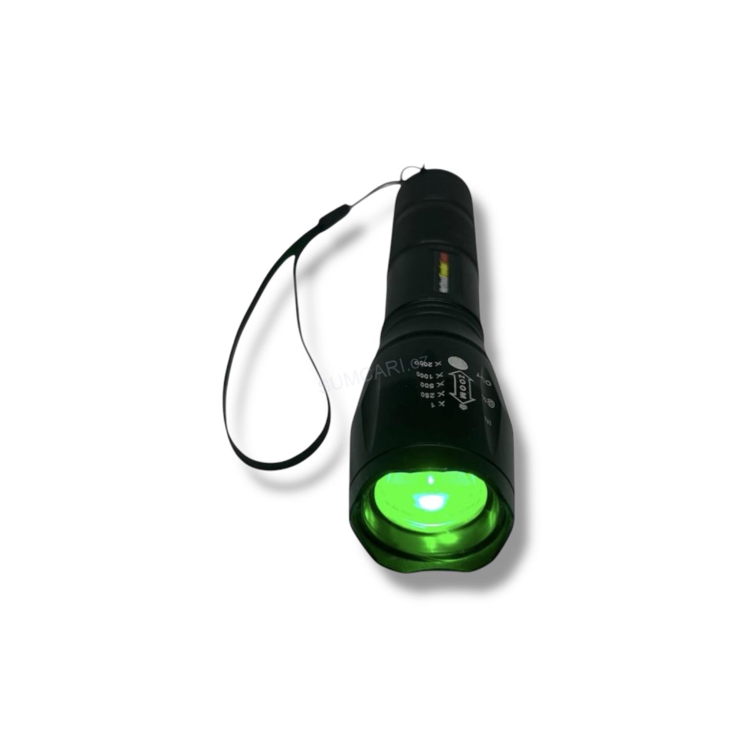 Svítilna nabíjecí Smart Power Light Zoom LED - 4 barvy svícení