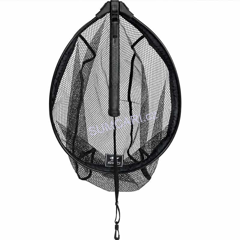 Giants fishing plovoucí podběrák s pogumovanou síťkou Deluxe Rubber Float M 45x35cm