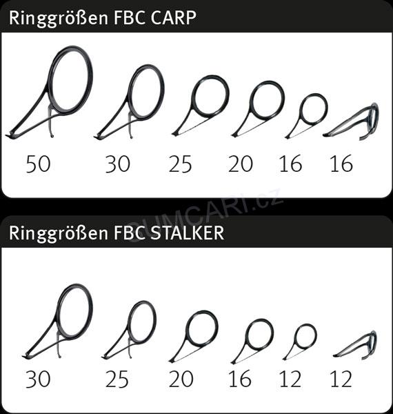 Sportex prut FBC CS-3 Carp 13" 3.96m 3.75lb, 2 díl