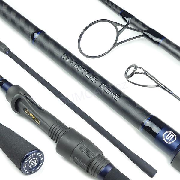 Sportex prut Invictus CS-2 Carp 12ft 3.66m 2.75lbs, 2 díl