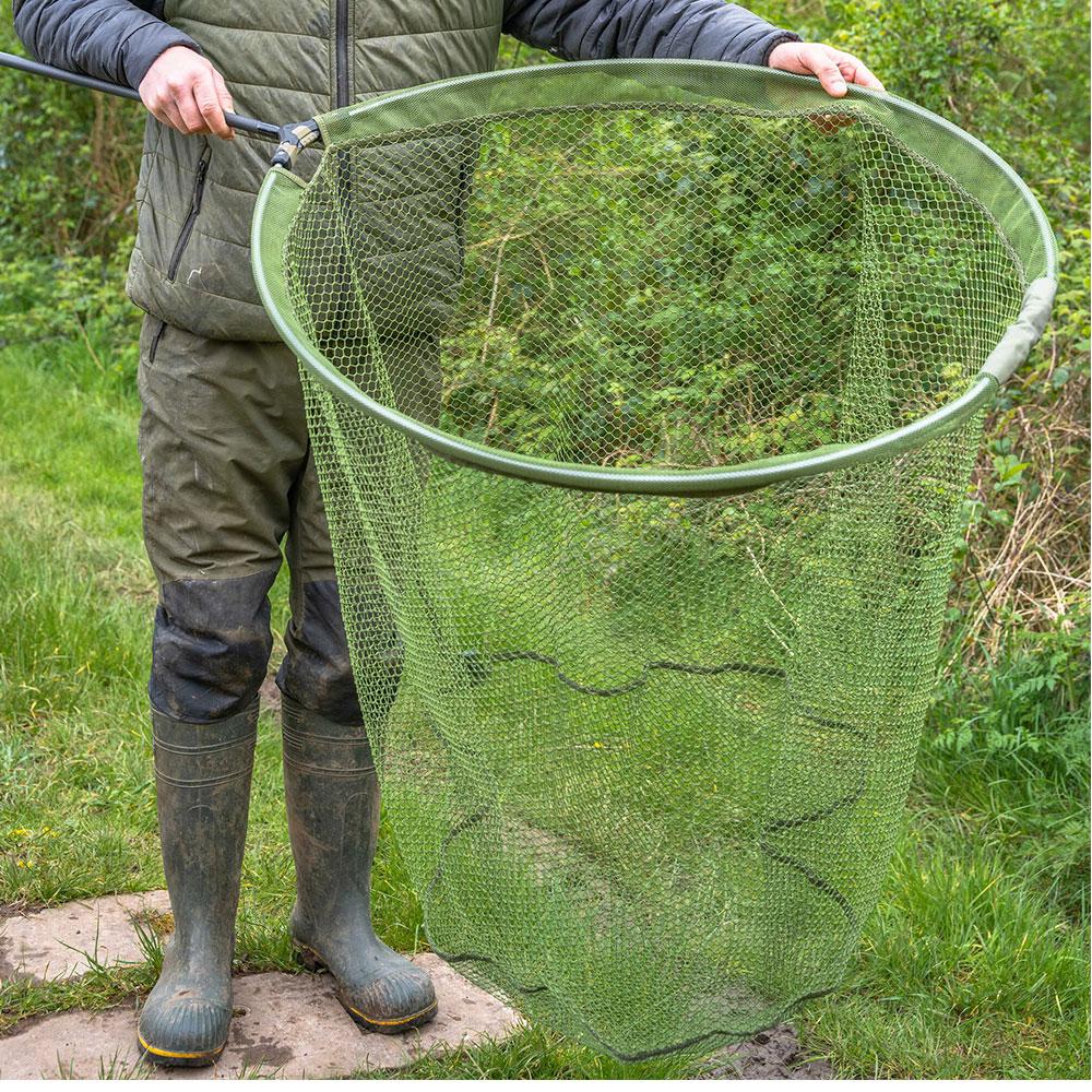 Korum podběrák Power Folding Spoon Latex, 34" 86cm